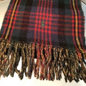 🧣 Men’s Classic Plaid Polo Wool Scarf 🧣
